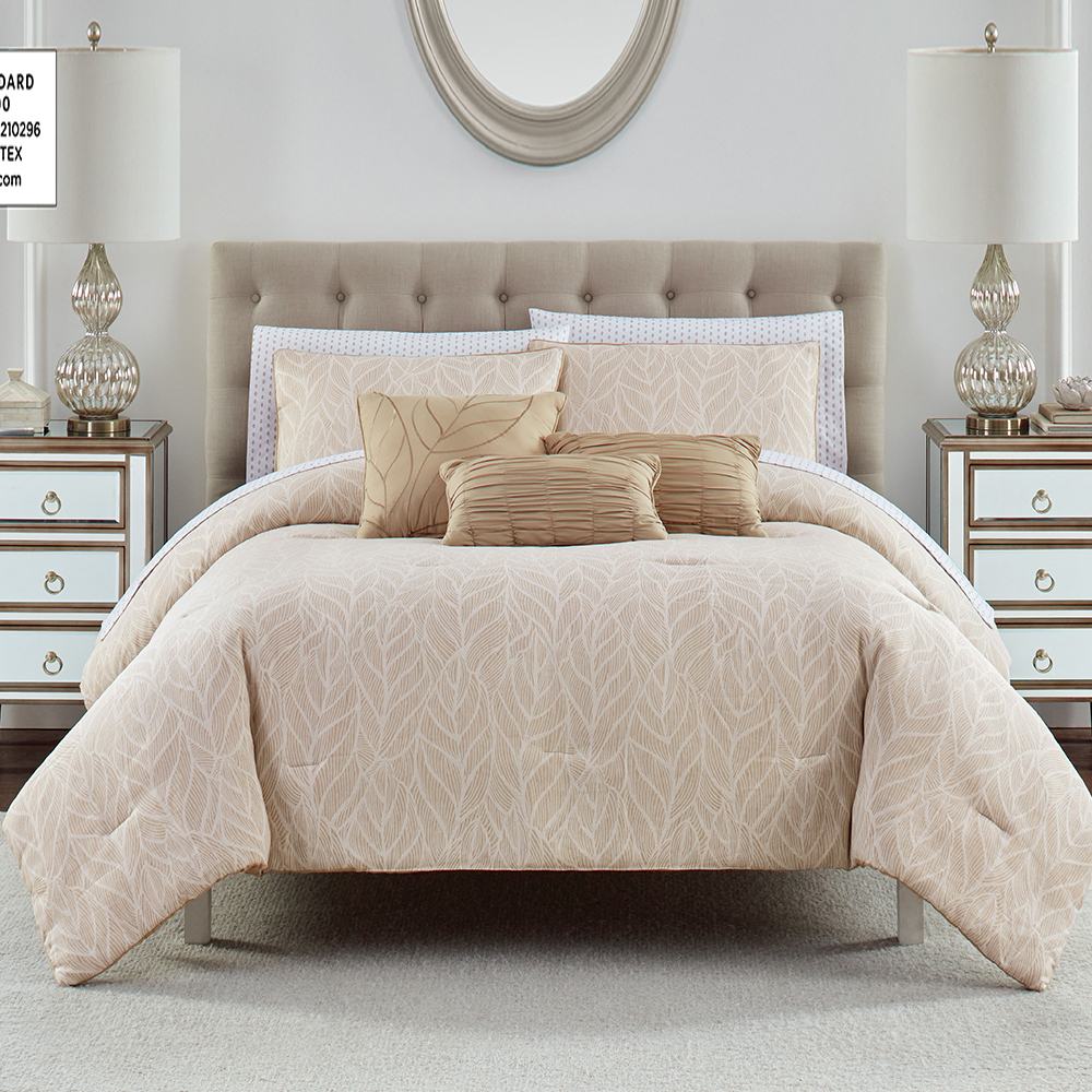 99,99% in poliestere jacquard filato trapuntore a 6 pezzi set