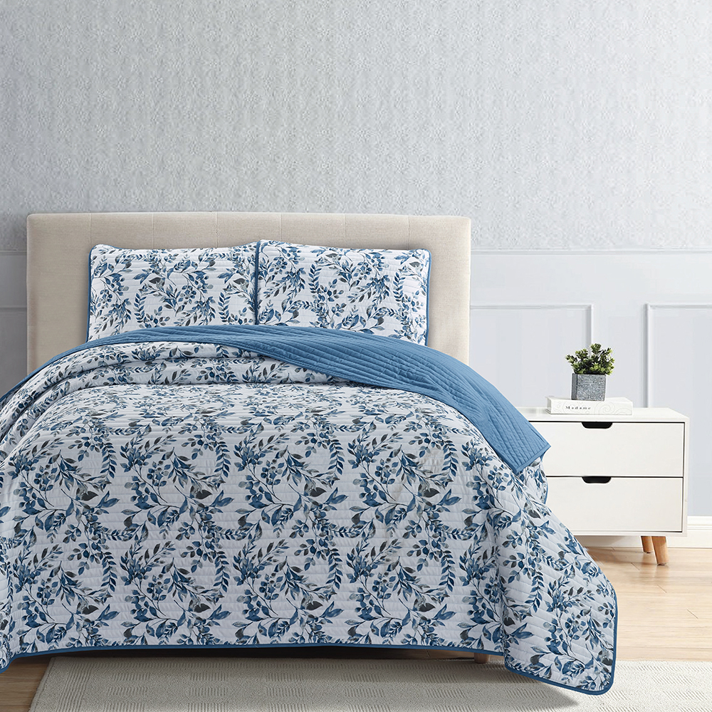 Coperchio per trapunta stampata in poliestere da 99,99% set di 3 pezzi